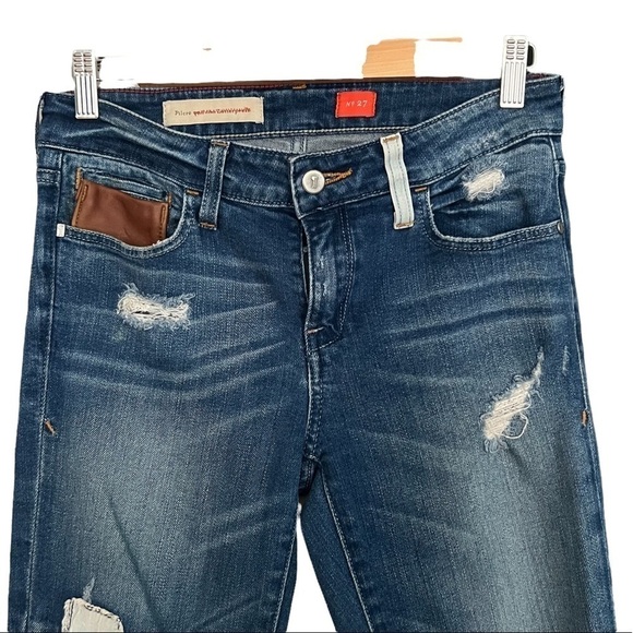 PILCRO and the Letterpress | Anthropologie | Stet Distressed Ankle Jeans - Picture 3 of 6